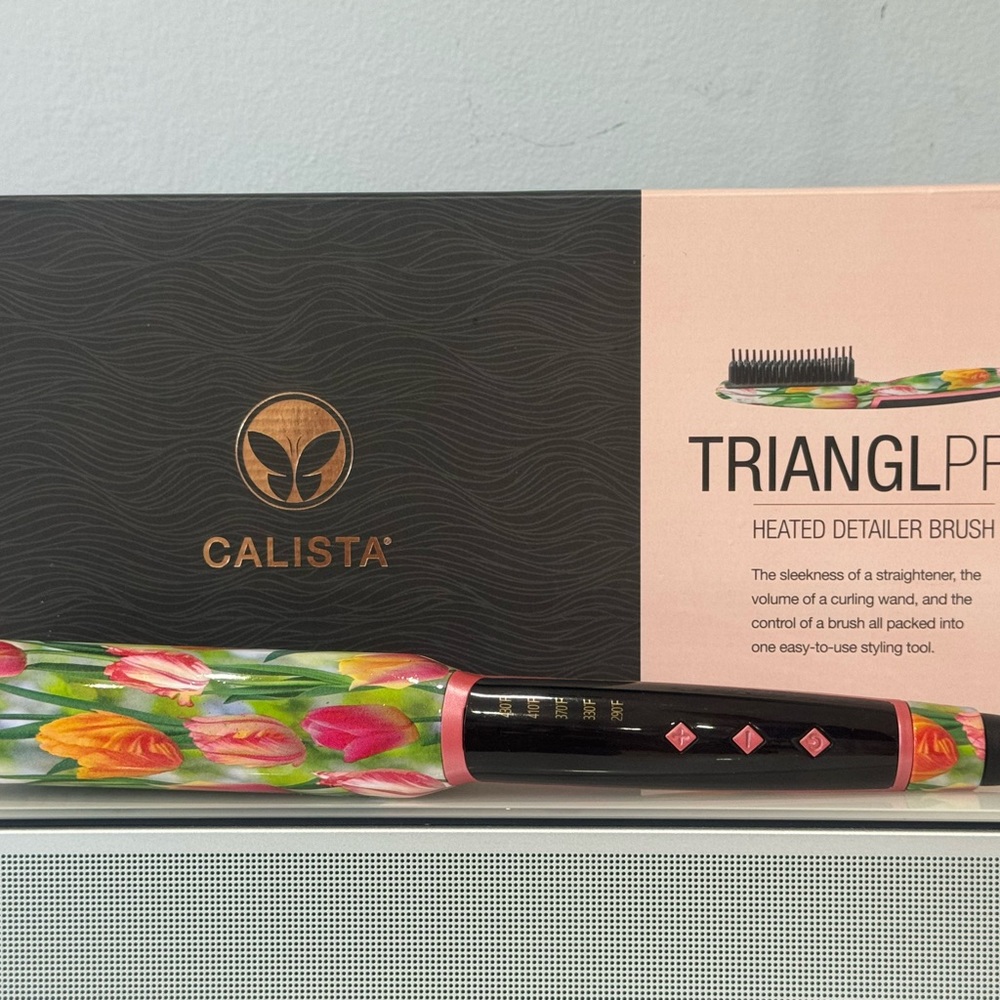 Calista TrainglPro Heated Detailer Brush ( Tulip) - Picture 4 of 9